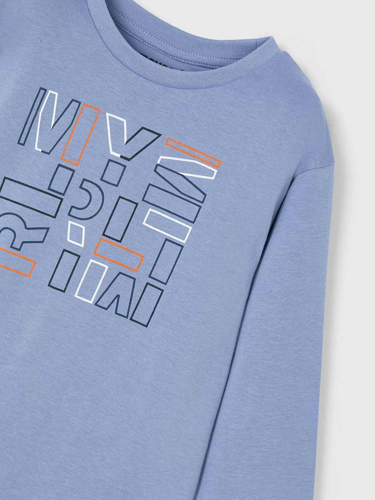 Camiseta básica bebé Glaciar (Celeste)  para Menino - Mayoral