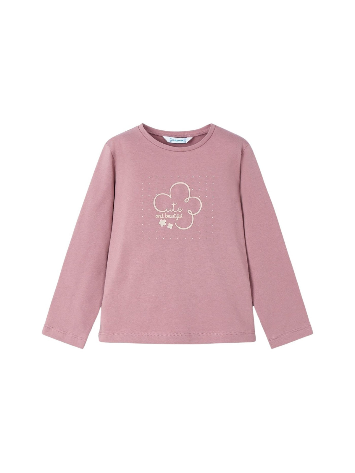 Camiseta básica bebé Rosado (Rosa)  para Menina - Mayoral