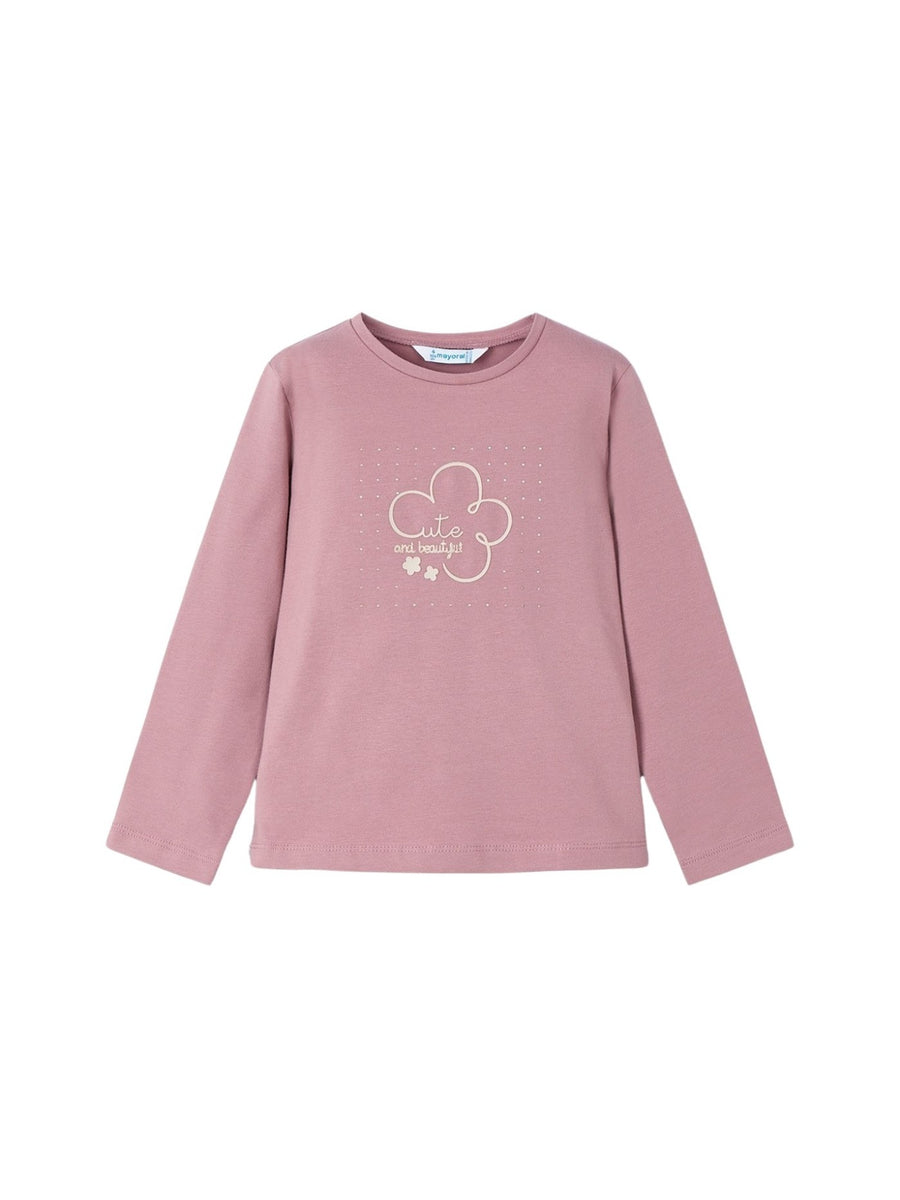 Camiseta básica bebé Rosado (Rosa)  para Menina - Mayoral