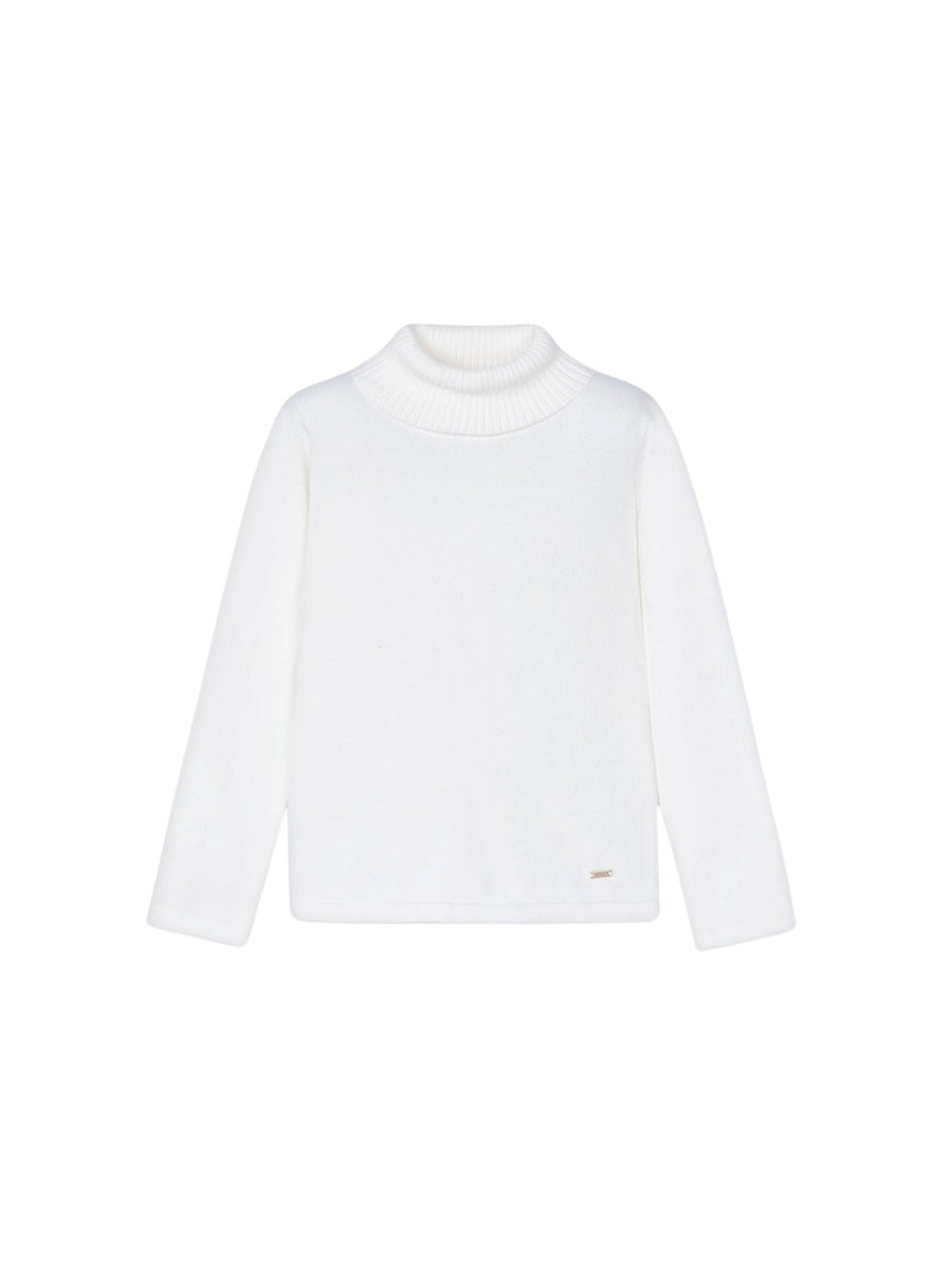Camisola tricot básica Crú (Creme / Pérola)  para Menina - Mayoral