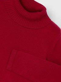 Camisola tricot básica Ginja (Vermelho Escuro)  para Menina - Mayoral