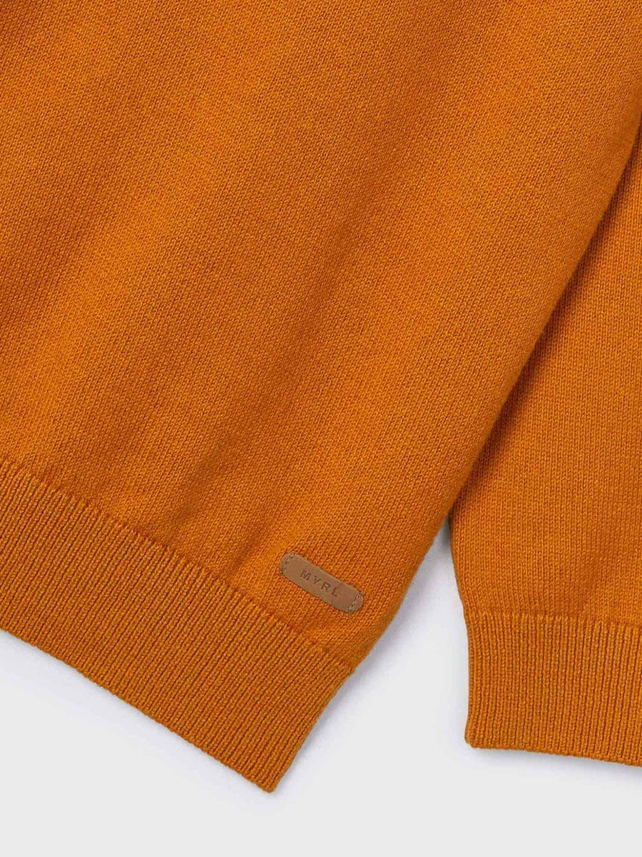 Jersey algodão básico Carrot (Laranja Outono)  para Menino - Mayoral