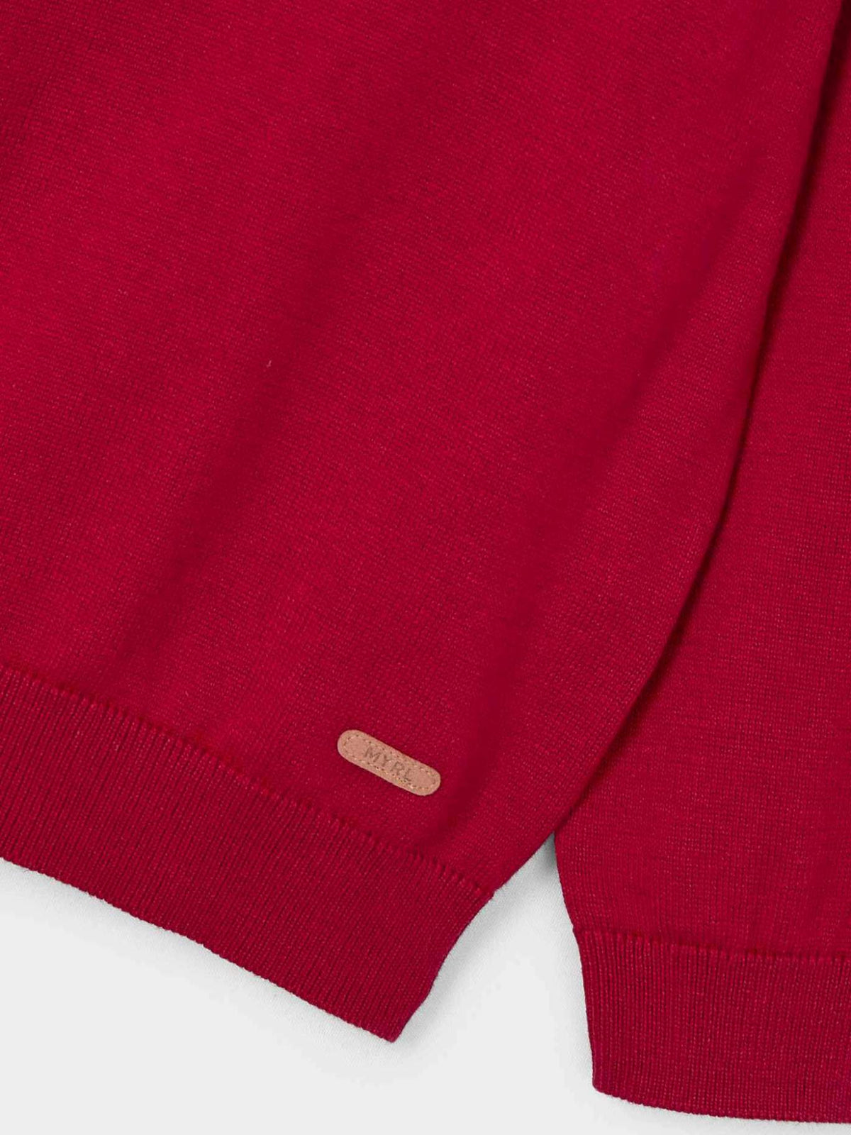 Jersey algodão básico Marte (Vermelho)  para Menino - Mayoral