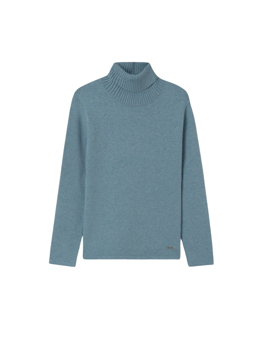 Camisola tricot básica Lago vig (Azul Céu)  para Menina - Mayoral