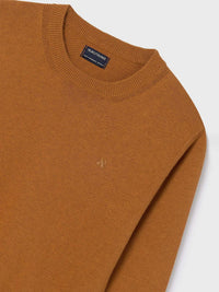 Jersey algodão básico Ambar mez (Castanho Claro)  para Menino - Mayoral