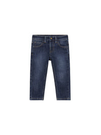 Calça ganga slim fit básico Escuro (Marinho)  para Bebé Menino - Mayoral
