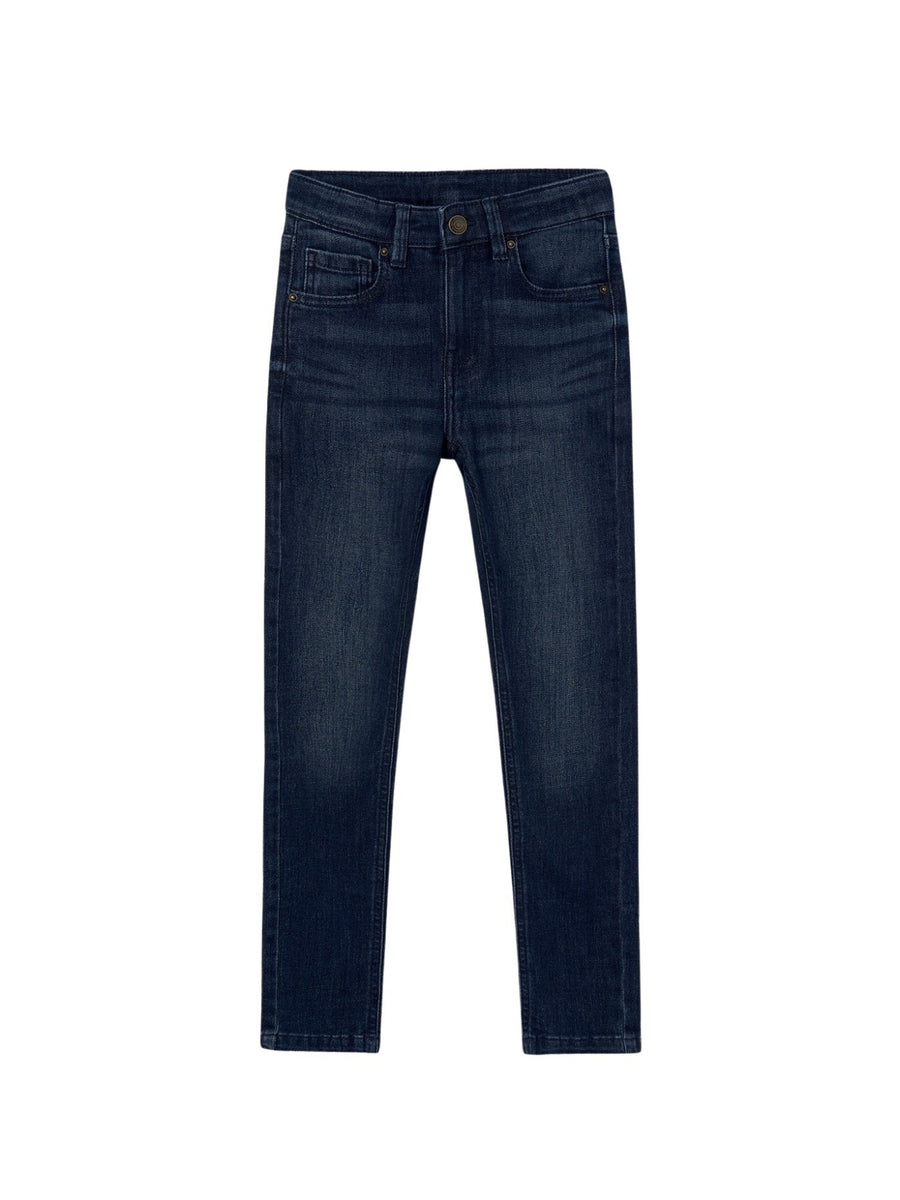Calça ganga slim fit básico Escuro (Marinho)  para Menino - Mayoral