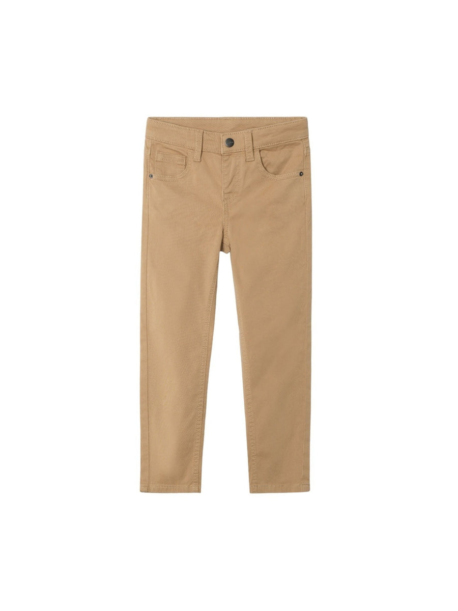 Calça 5b slim fit basica Toffee (Castanho Claro)  para Menino - Mayoral