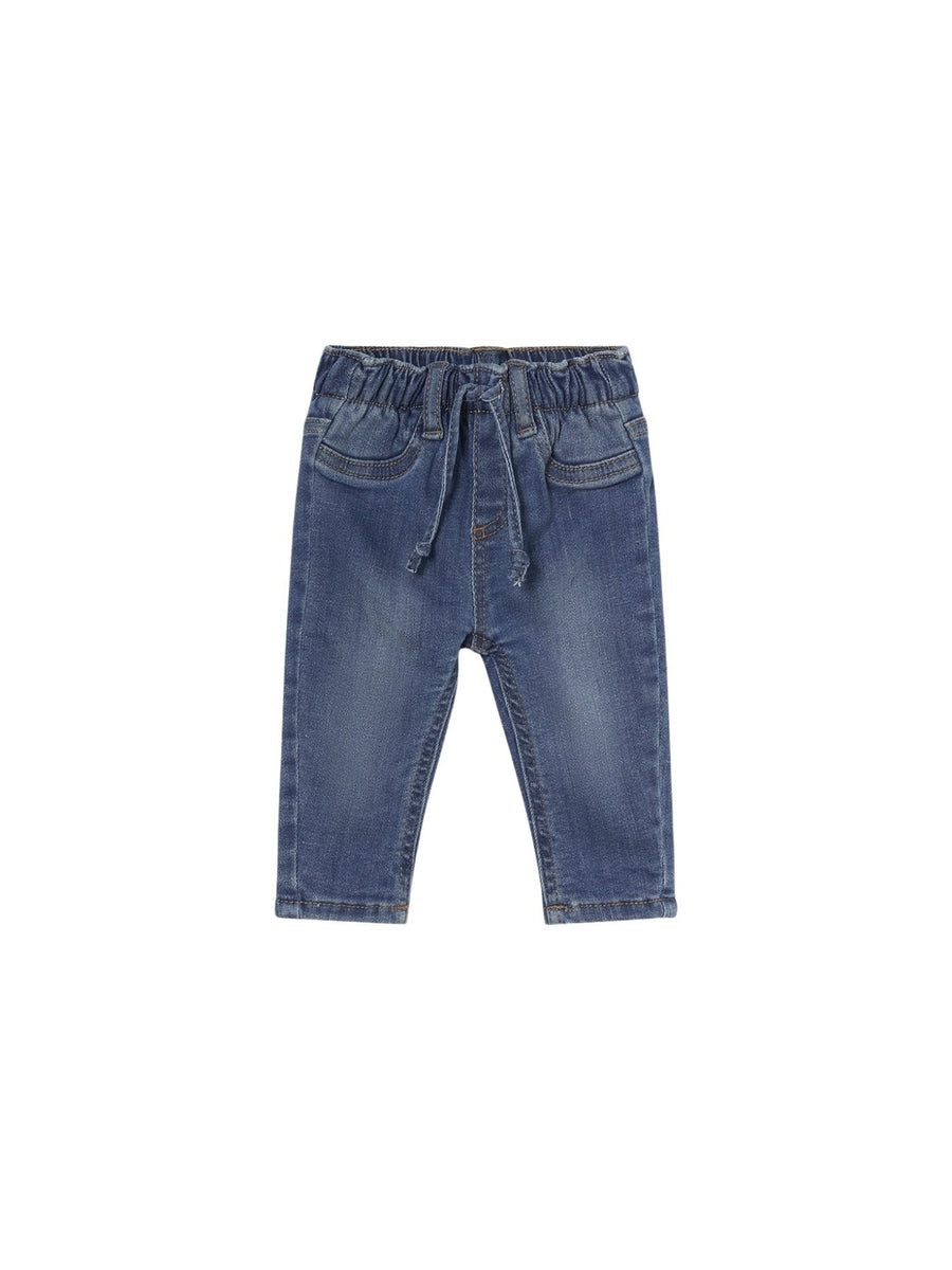 Calça ganga básica Azul blue (Ganga c/ Lavagem)  para Bebé Menino - Mayoral