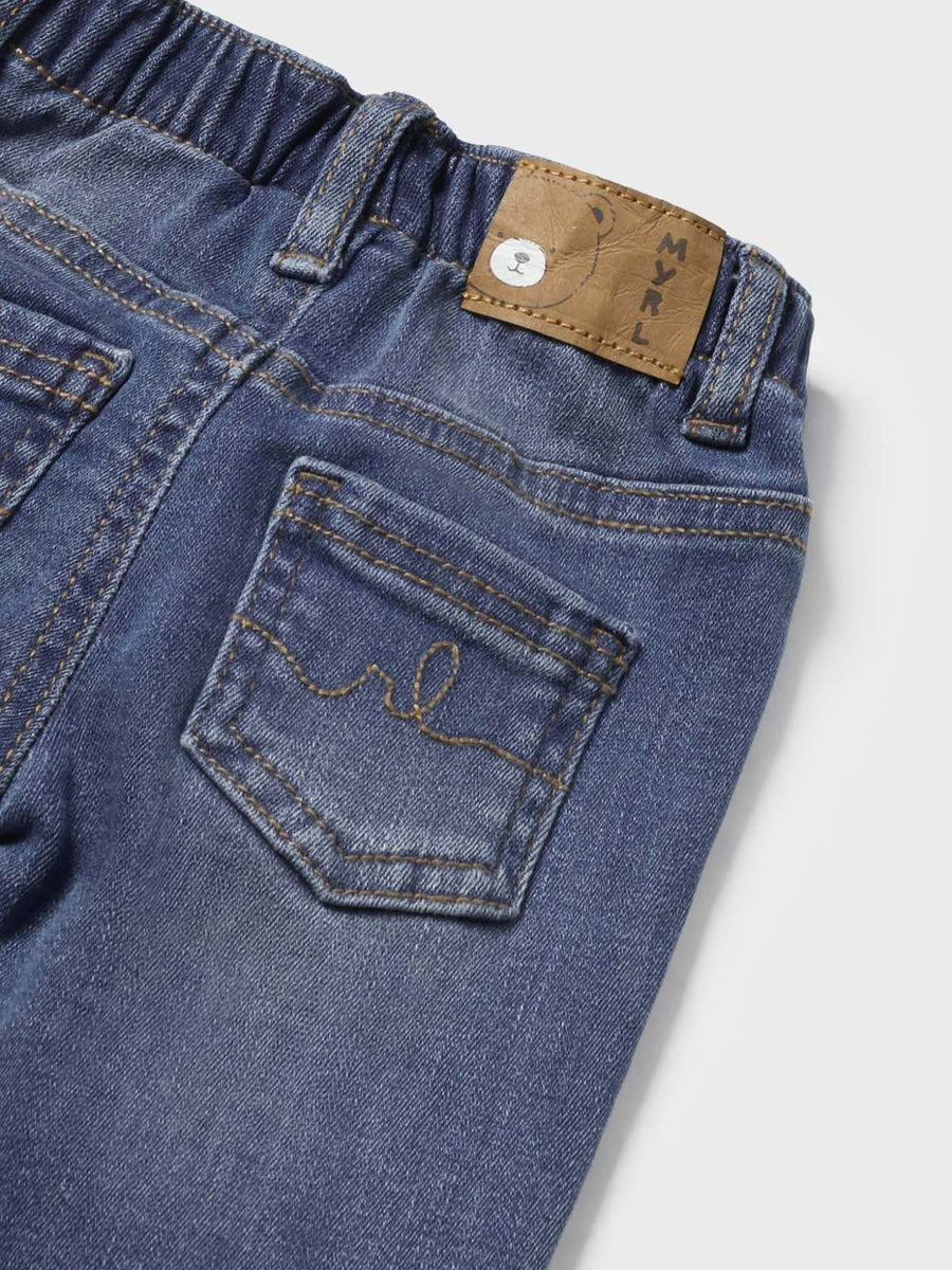 Calça ganga básica Azul blue (Ganga c/ Lavagem)  para Bebé Menino - Mayoral
