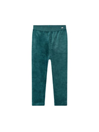 Leggings aveludadas básicas V.garrafa (Verde Escuro)  para Menina - Mayoral