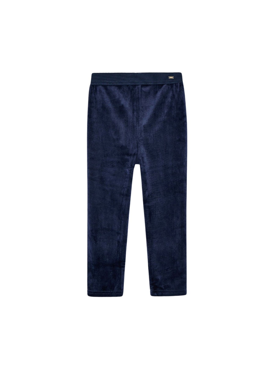 Leggings aveludadas básicas Marinho (Marinho)  para Menina - Mayoral