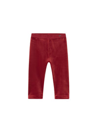 Leggings aveludadas básicas Ginja (Vermelho Escuro)  para Bebé Menina - Mayoral