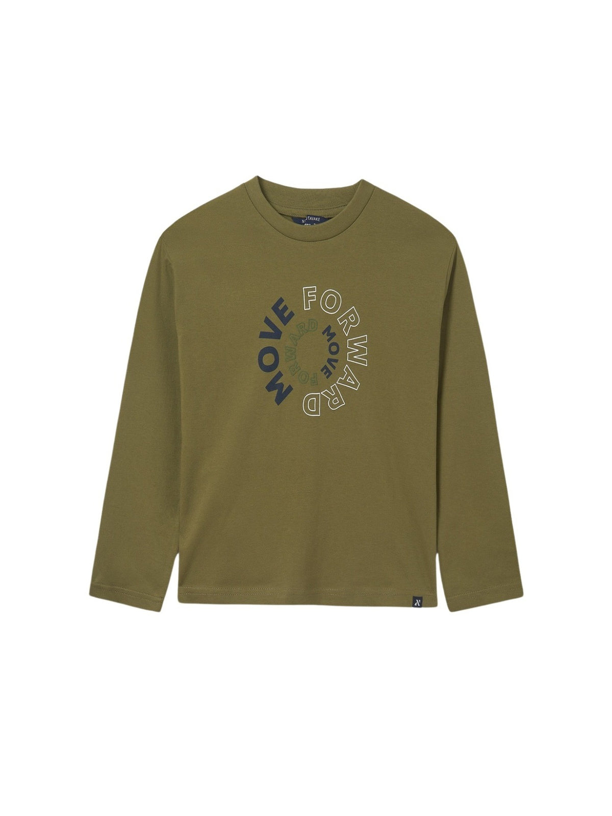 Camiseta básica bebé Kaki (Azeitona)  para Menino - Mayoral