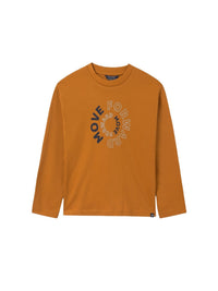 Camiseta básica bebé Ambar (Castanho Claro)  para Menino - Mayoral