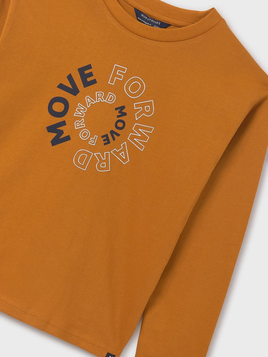 Camiseta básica bebé Ambar (Castanho Claro)  para Menino - Mayoral