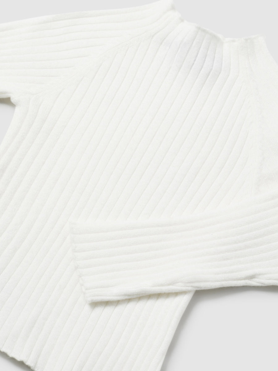Camisola tricot Crú (Creme / Pérola)  para Bebé Menina - Mayoral