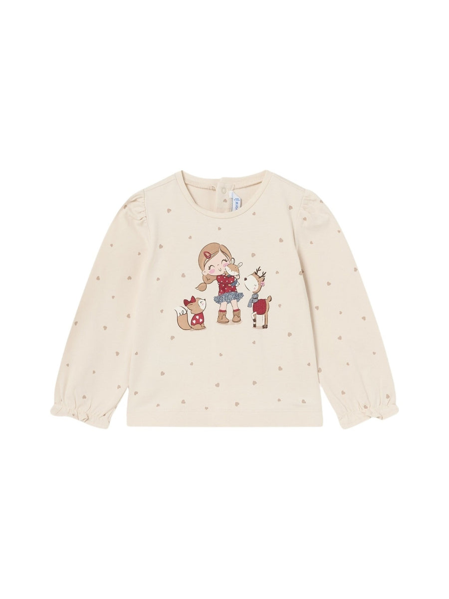 Camisola Garb-tomat (Vermelho)  para Bebé Menina - Mayoral