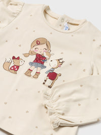 Camisola Garb-tomat (Vermelho)  para Bebé Menina - Mayoral