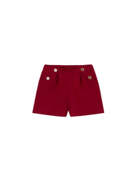Bermuda sarja Ginja (Vermelho Escuro)  para Bebé Menina - Mayoral