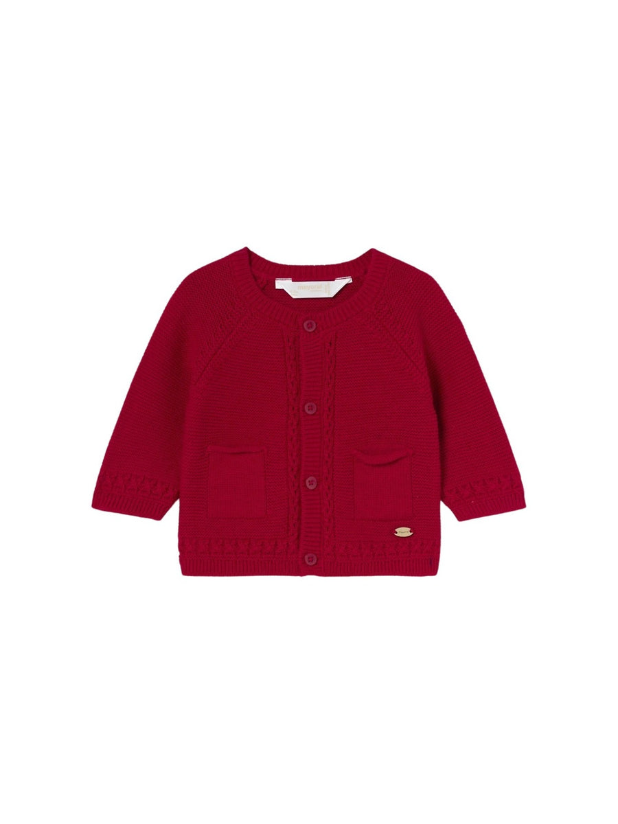 Casaco gola redonda Vermelho (Vermelho)  para Bebé Menino - Mayoral