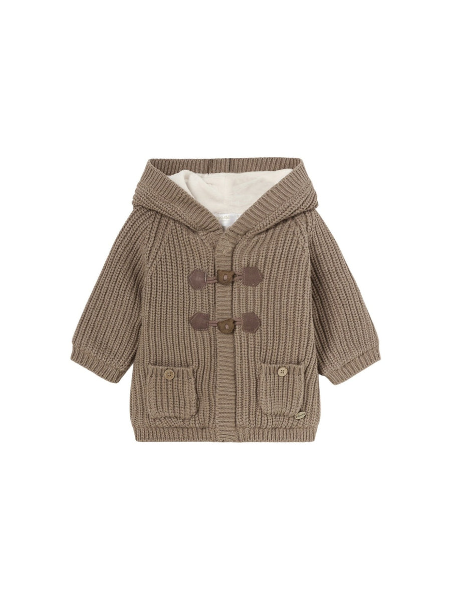 Casaco tricot Tiramisú (Castanho)  para Bebé Menino - Mayoral