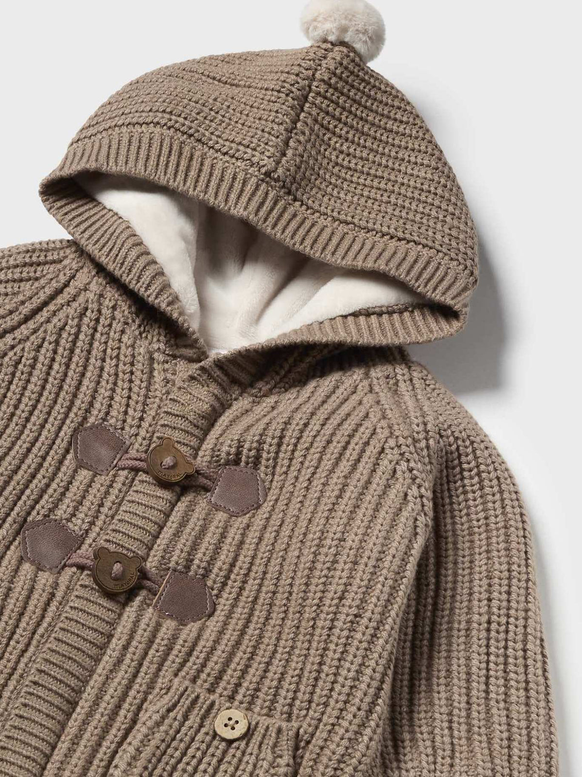 Casaco tricot Tiramisú (Castanho)  para Bebé Menino - Mayoral