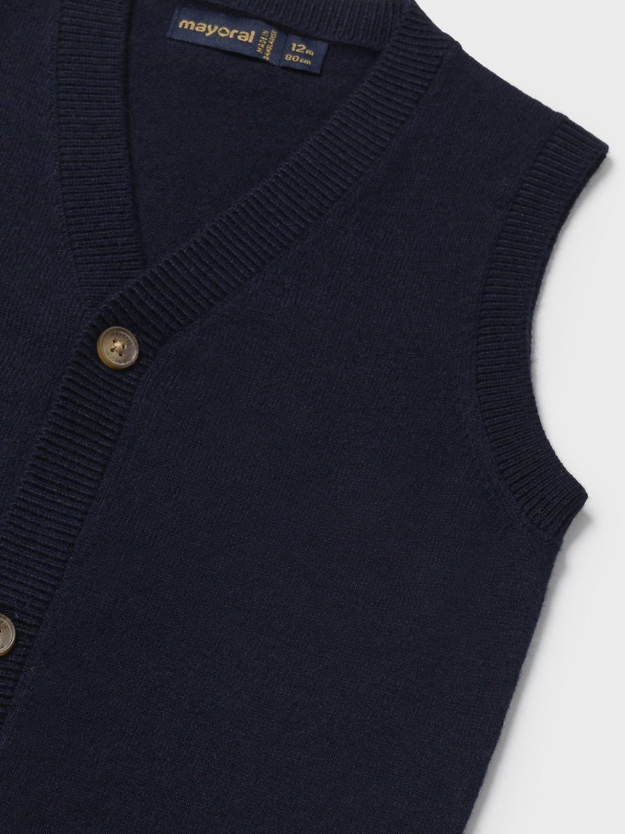 Colete tricot Marinho (Marinho)  para Bebé Menino - Mayoral