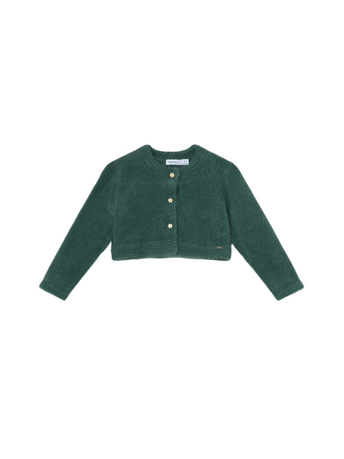 Casaco tricot bebé V.garrafa (Verde Escuro)  para Bebé Menina - Mayoral