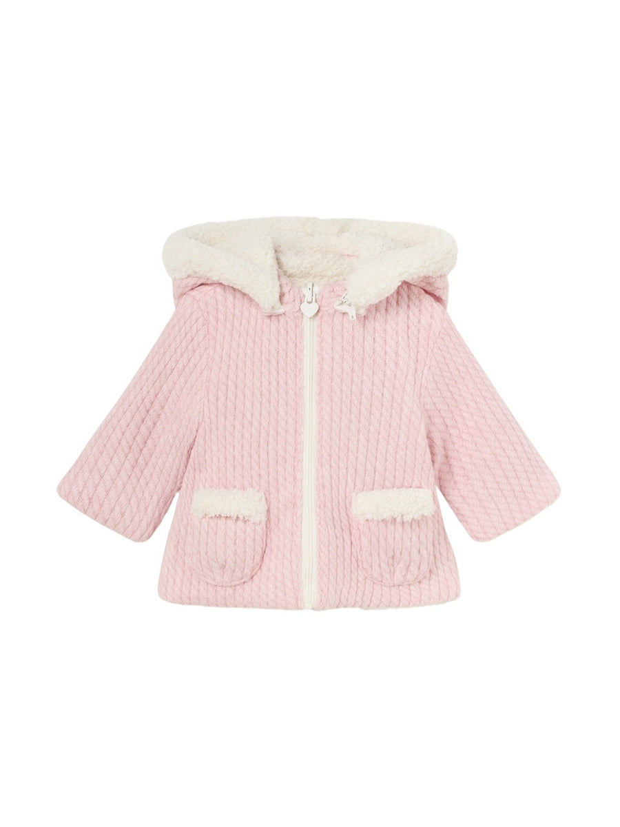 Casaco reversivel Rosa baby (Rosa Bébé)  para Bebé Menina - Mayoral