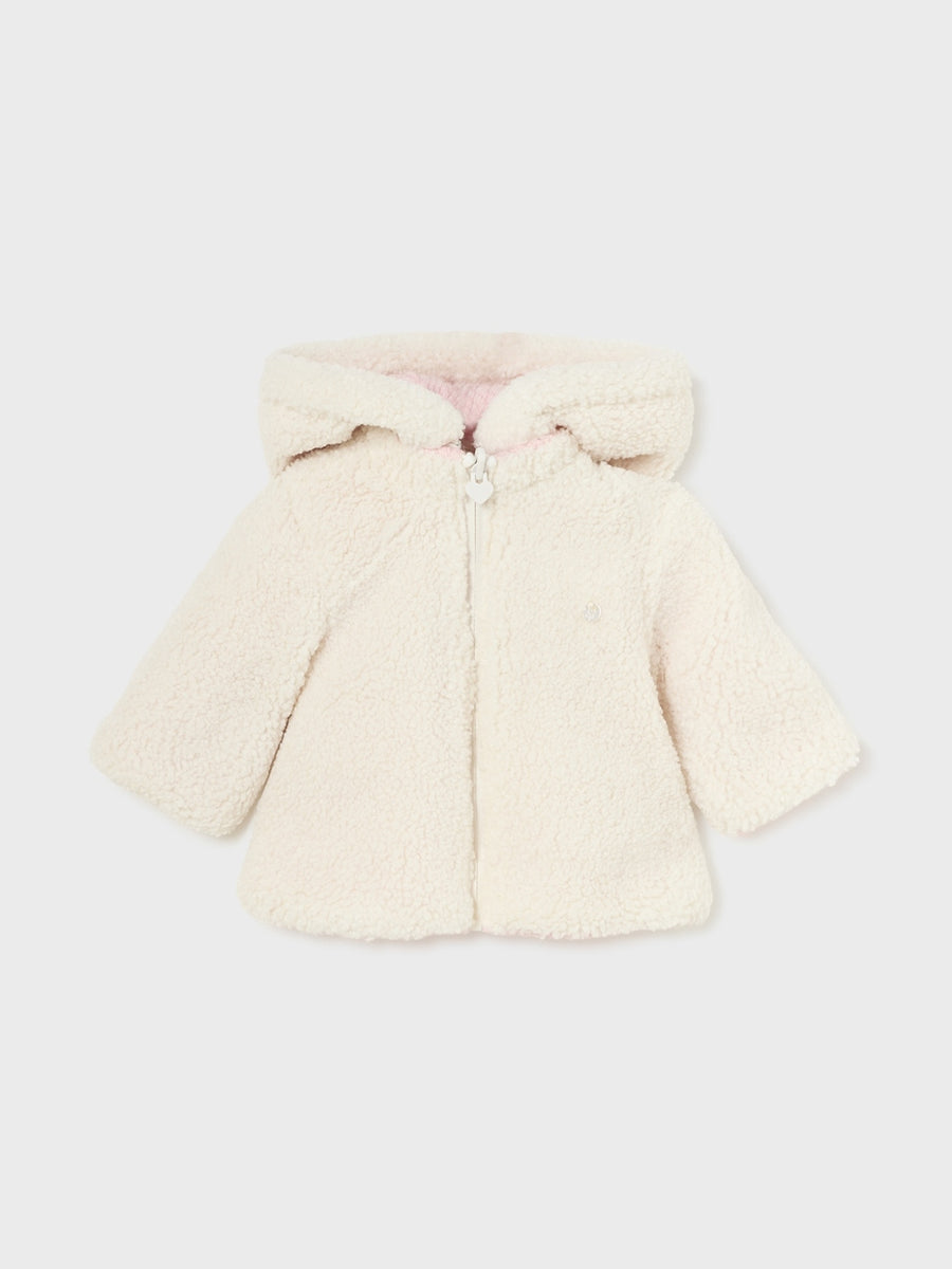 Casaco reversivel Rosa baby (Rosa Bébé)  para Bebé Menina - Mayoral