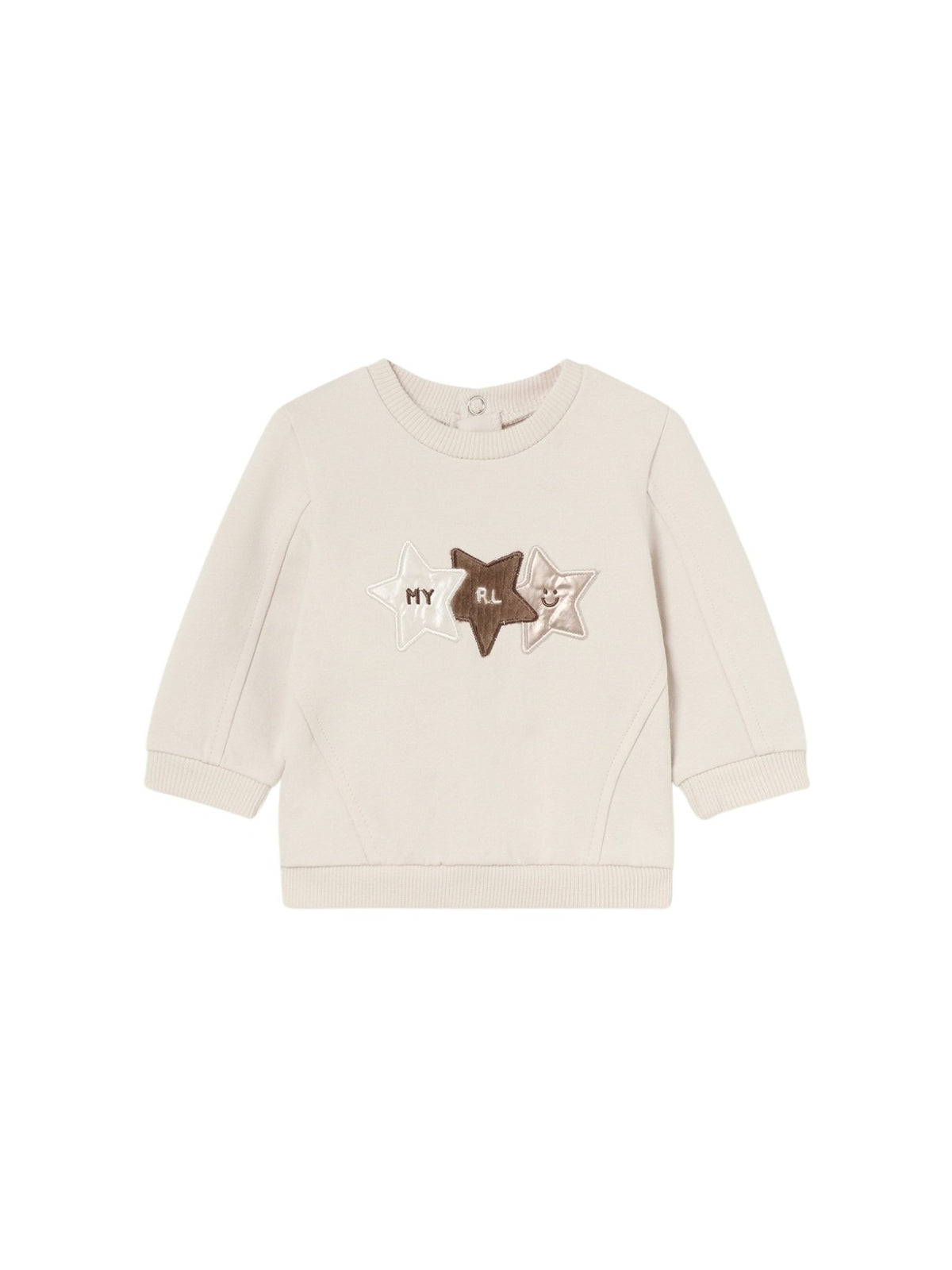 Sweat-shirt Cerámica (Bege)  para Bebé Menino - Mayoral