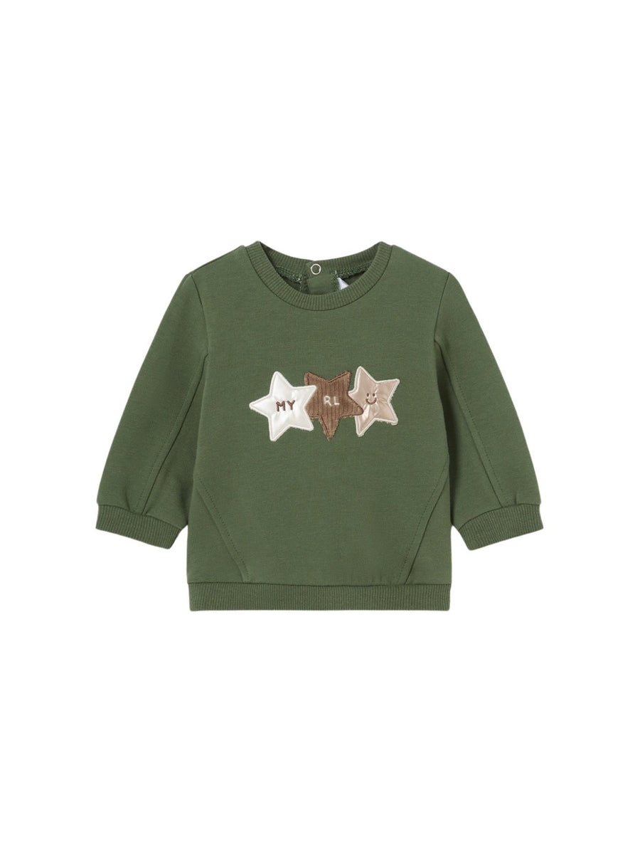 Sweat-shirt Bosque (Verde Tropa)  para Bebé Menino - Mayoral