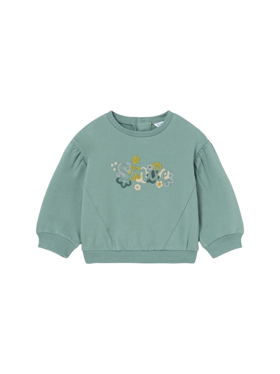 Sweat-shirt Verde (Verde)  para Bebé Menina - Mayoral