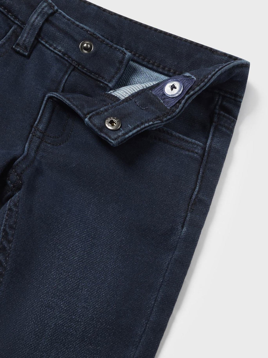 Calça ganga soft denim Blue black (Marinho)  para Bebé Menino - Mayoral