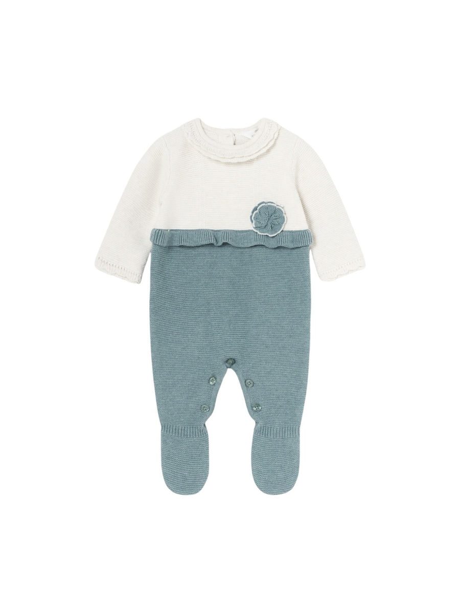 Fato bebé tricô Iceberg vi (Azul Céu)  para Bebé Menina - Mayoral