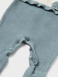 Fato bebé tricô Iceberg vi (Azul Céu)  para Bebé Menina - Mayoral