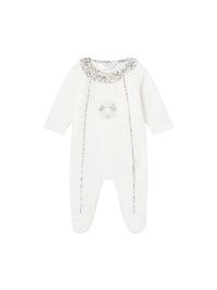 Pijama Crú (Creme / Pérola)  para Bebé Menina - Mayoral