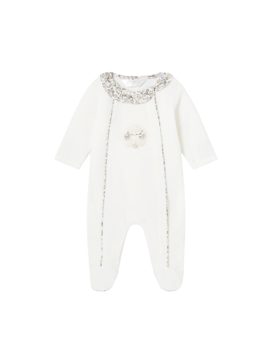 Pijama Crú (Creme / Pérola)  para Bebé Menina - Mayoral