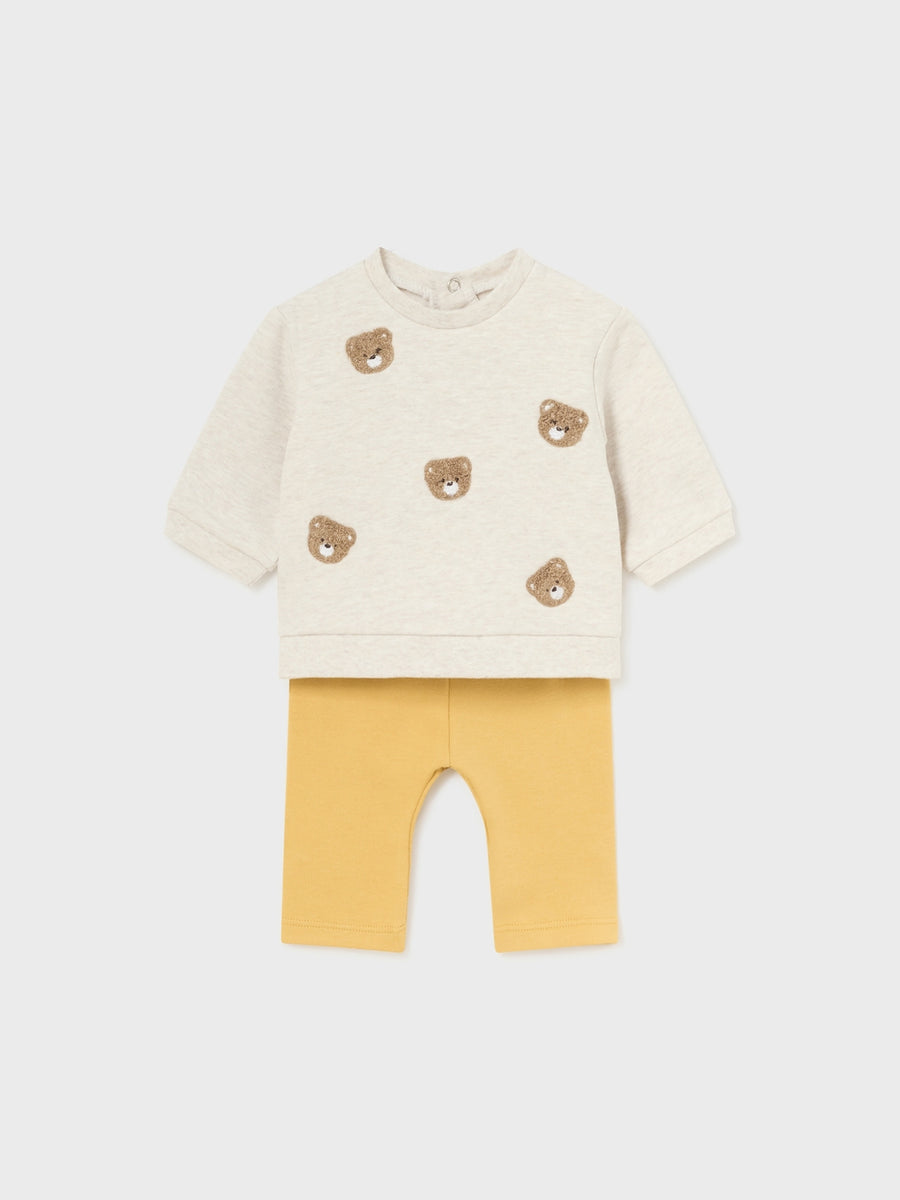Conj. leggings 4 peças Açafrão (Amarelo Ocre)  para Bebé Menina - Mayoral