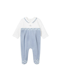 Babygrow tundosado gola Azul céu (Azul)  para Bebé Menino - Mayoral