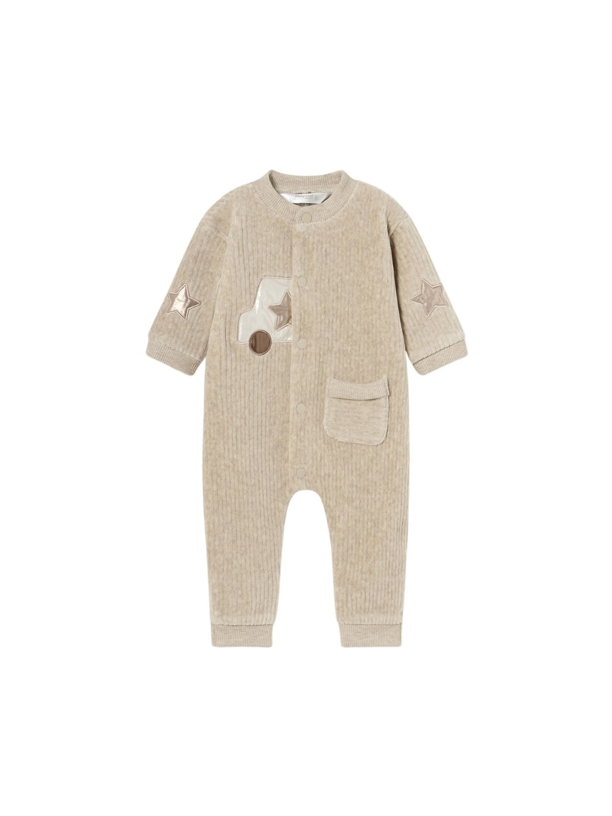 Babygrow Sésamo vig (Bege)  para Bebé Menino - Mayoral