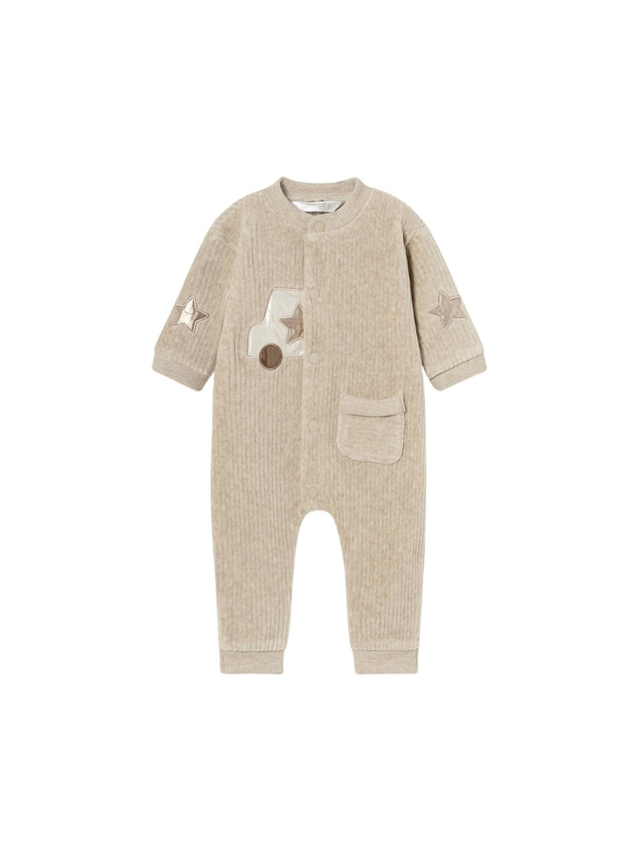 Babygrow Sésamo vig (Bege)  para Bebé Menino - Mayoral