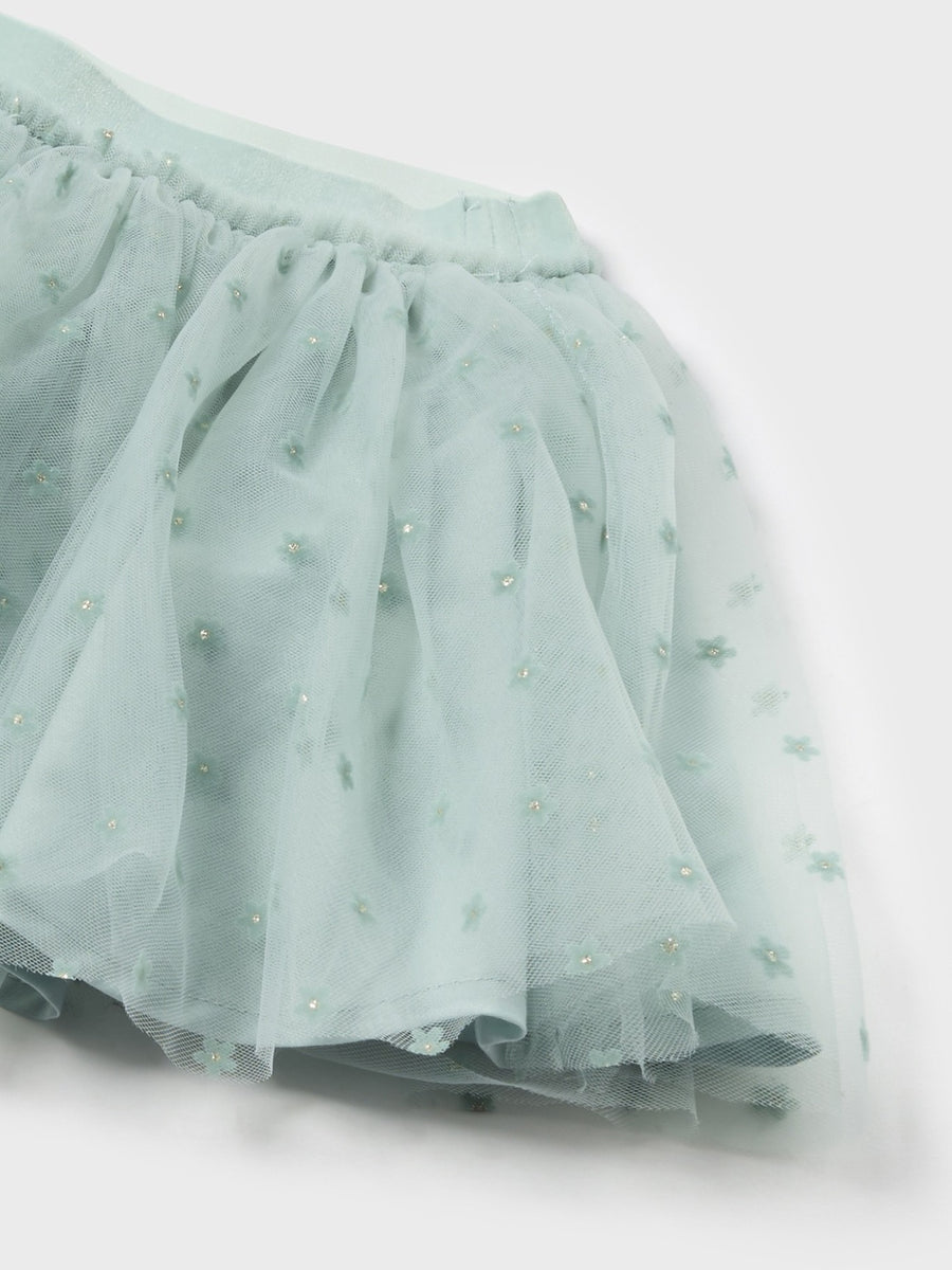Saia tule Azul jade (Antracite)  para Bebé Menina - Mayoral