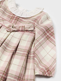 Vestido xadrez Rubor (Rosa)  para Bebé Menina - Mayoral