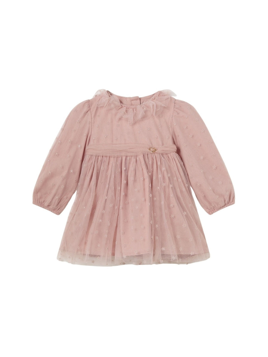 Vestido tule Rubor (Rosa)  para Bebé Menina - Mayoral