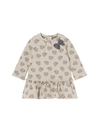 Vestido malha jacquard Bolacha vi (Bege)  para Bebé Menina - Mayoral