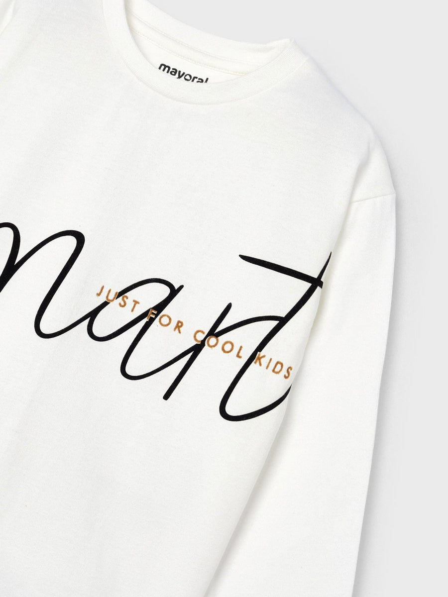 Camisola smart Nata (Creme / Pérola)  para Menino - Mayoral