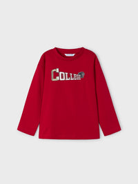 Set camisolas "college" Marte (Vermelho)  para Menino - Mayoral