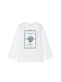 Camisola lenticular Nata (Creme / Pérola)  para Menino - Mayoral